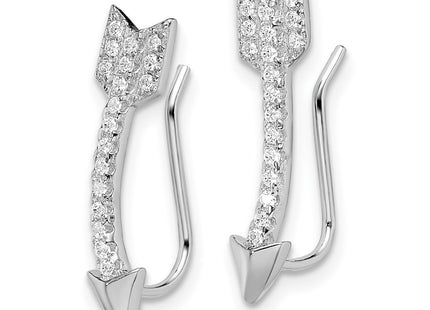Sterling Silver Earrings Style QE13666 - Classique Jewelry Inc.