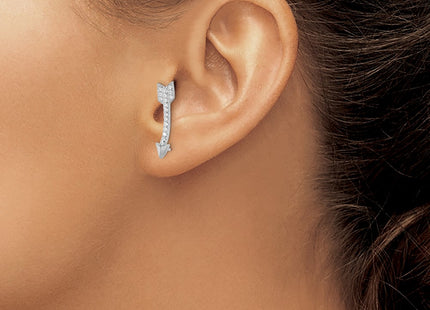 Sterling Silver Earrings Style QE13666 - Classique Jewelry Inc.