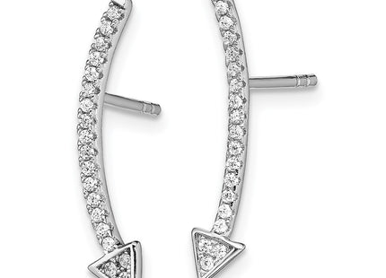 Sterling Silver Earrings Style QE13667 - Classique Jewelry Inc.