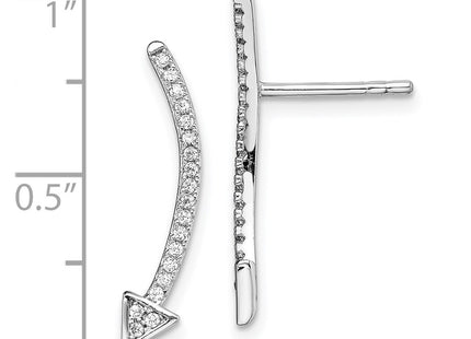 Sterling Silver Earrings Style QE13667 - Classique Jewelry Inc.