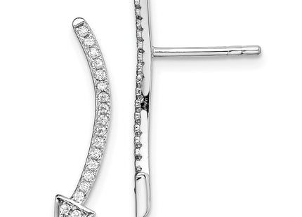 Sterling Silver Earrings Style QE13667 - Classique Jewelry Inc.