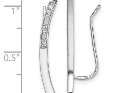 Sterling Silver Earrings Style QE13669 - Classique Jewelry Inc.