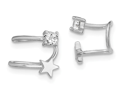 Sterling Silver Earrings Style QE13674 - Classique Jewelry Inc.