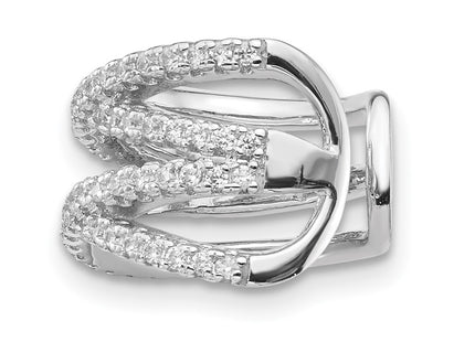 Sterling Silver Earrings Style QE13685 - Classique Jewelry Inc.