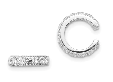 Sterling Silver Earrings Style QE13688 - Classique Jewelry Inc.