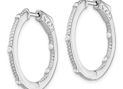 Sterling Silver Earrings Style QE13717 - Classique Jewelry Inc.