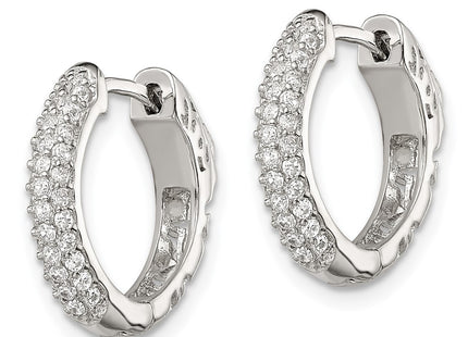 Sterling Silver Earrings Style QE13744 - Classique Jewelry Inc.