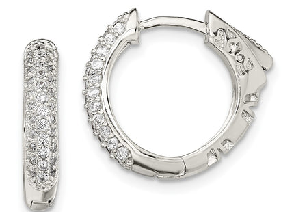 Sterling Silver Earrings Style QE13744 - Classique Jewelry Inc.