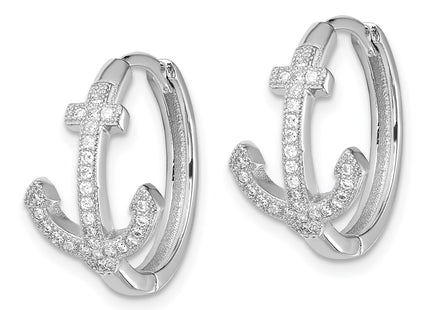Sterling Silver Earrings Style QE13747 - Classique Jewelry Inc.