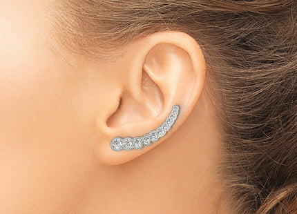 Sterling Silver Earrings Style QE13759 - Classique Jewelry Inc.