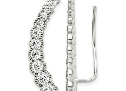 Sterling Silver Earrings Style QE13759 - Classique Jewelry Inc.