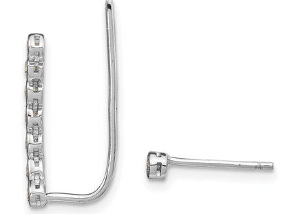 Sterling Silver Earrings Style QE13771 - Classique Jewelry Inc.