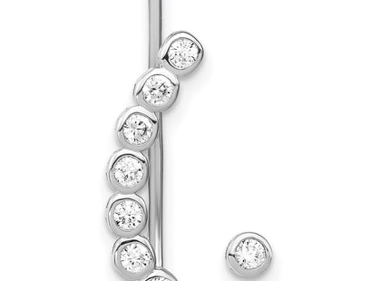 Sterling Silver Earrings Style QE13771 - Classique Jewelry Inc.