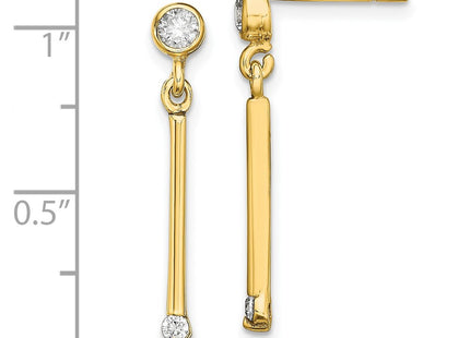 Sterling Silver Earrings Style QE13775 - Classique Jewelry Inc.