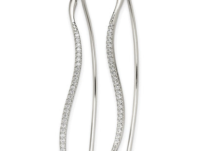 Sterling Silver Earrings Style QE13781 - Classique Jewelry Inc.