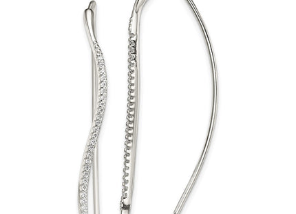 Sterling Silver Earrings Style QE13781 - Classique Jewelry Inc.