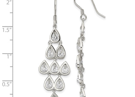 Sterling Silver Earrings Style QE13789 - Classique Jewelry Inc.