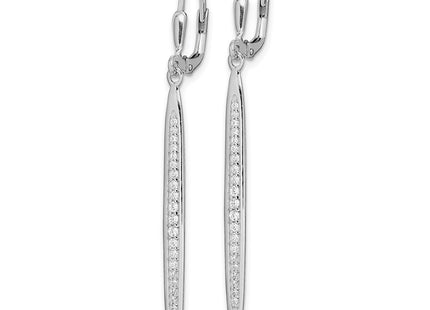 Sterling Silver Earrings Style QE13791 - Classique Jewelry Inc.