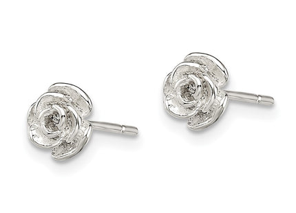 Sterling silver earrings, alternate view