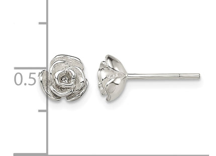 Sterling silver earrings, further view