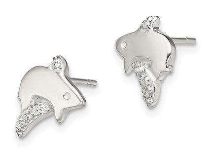 Sterling Silver Earrings Style QE13826 - Classique Jewelry Inc.