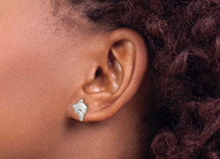 Sterling Silver Earrings Style QE13826 - Classique Jewelry Inc.