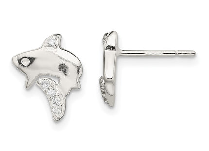 Sterling Silver Earrings Style QE13826 - Classique Jewelry Inc.