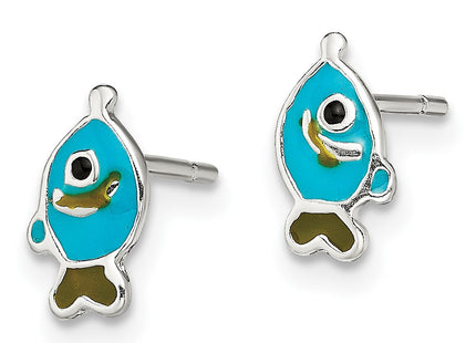 Sterling Silver Earrings Style QE13832 - Classique Jewelry Inc.
