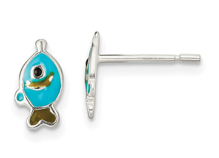 Sterling Silver Earrings Style QE13832 - Classique Jewelry Inc.