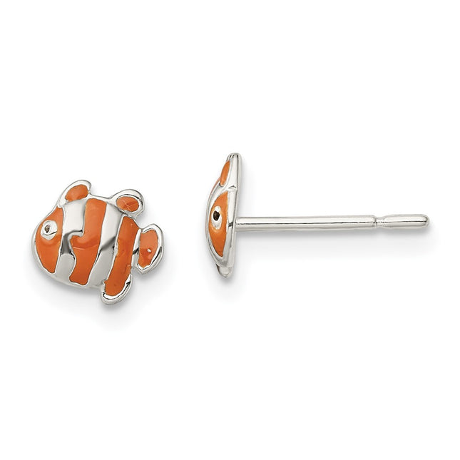 Sterling Silver Earrings Style QE13833 - Classique Jewelry Inc.