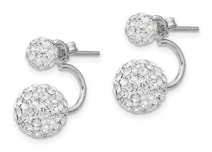 Sterling Silver Earrings Style QE13850SET - Classique Jewelry Inc.