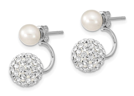Sterling Silver Earrings Style QE13850SET - Classique Jewelry Inc.