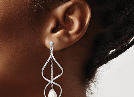 Sterling Silver Earrings Style QE13852 - Classique Jewelry Inc.