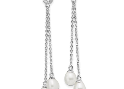 Sterling Silver Earrings Style QE13853 - Classique Jewelry Inc.