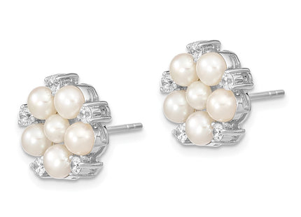Sterling Silver Earrings Style QE13869 - Classique Jewelry Inc.