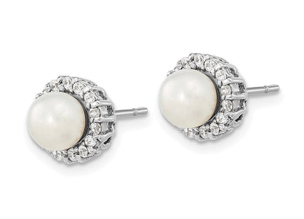 Sterling Silver Earrings Style QE13870 - Classique Jewelry Inc.