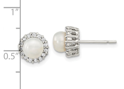 Sterling Silver Earrings Style QE13870 - Classique Jewelry Inc.