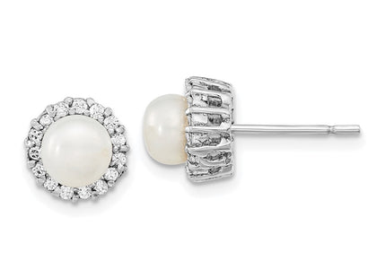 Sterling Silver Earrings Style QE13870 - Classique Jewelry Inc.