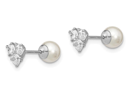 Sterling Silver Earrings Style QE13875 - Classique Jewelry Inc.