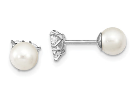 Sterling Silver Earrings Style QE13875 - Classique Jewelry Inc.