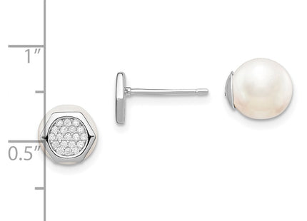 Sterling Silver Earrings Style QE13876 - Classique Jewelry Inc.