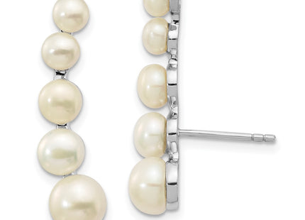 Sterling Silver Earrings Style QE13885 - Classique Jewelry Inc.