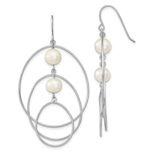 Sterling Silver Earrings Style QE13903 - Classique Jewelry Inc.
