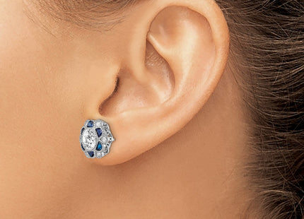 Sterling Silver Earrings Style QE13925 - Classique Jewelry Inc.