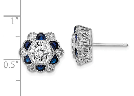 Sterling Silver Earrings Style QE13925 - Classique Jewelry Inc.