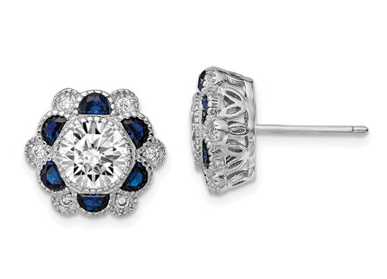 Sterling Silver Earrings Style QE13925 - Classique Jewelry Inc.