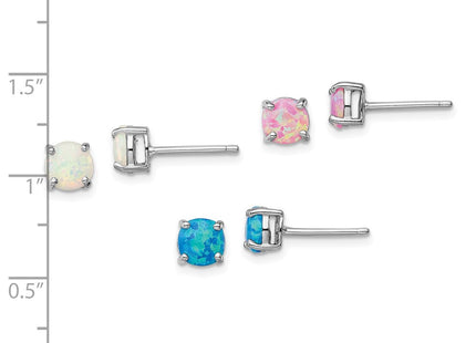 Sterling Silver Earrings Style QE13942SET - Classique Jewelry Inc.
