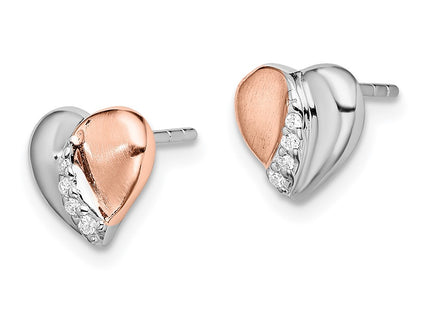 Sterling Silver Earrings Style QE13945 - Classique Jewelry Inc.