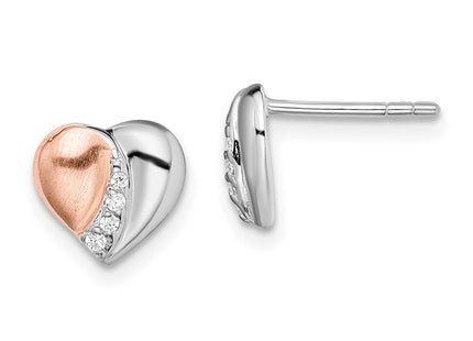 Sterling Silver Earrings Style QE13945 - Classique Jewelry Inc.