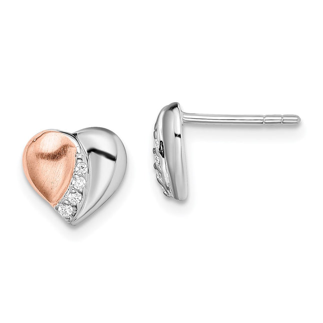 Sterling Silver Earrings Style QE13945 - Classique Jewelry Inc.